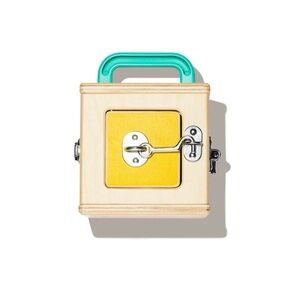 Lovevery Montessori Wooden Lock Box